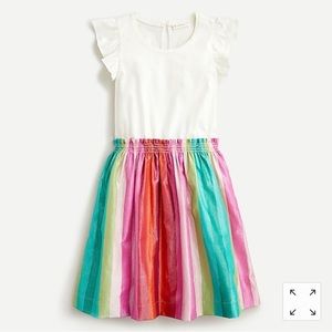 Crewcuts Girls Flutter Sleeve Dress